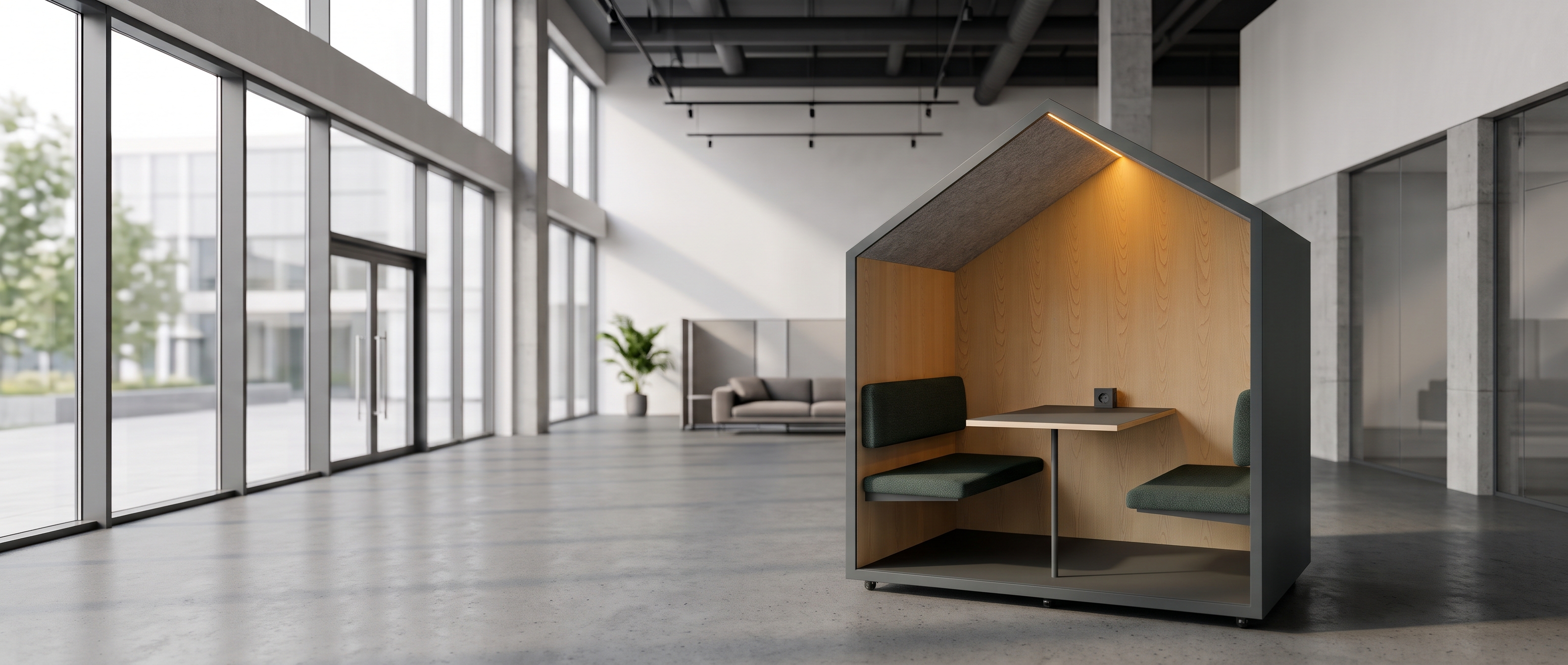 TINY Pod in einem modernen Büro